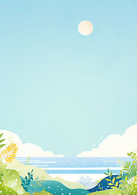 감정 바다 컨셉 라이프 태양 노을 수중식물 생태계 파일형식 하늘 풍경 자연 해변 평화 뷰티풀 식물 초원 물결 차분 햇빛 여유 일몰 산호초 일상 국내일러스트 일러스트 JPG