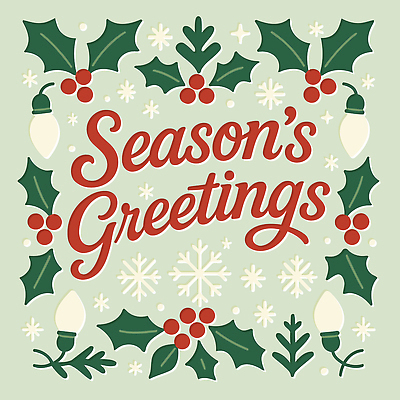 디자인 컬러 크리스마스 겨울 일러스트 문구용품 아이디어 따뜻함 장식 빨간색 초록색 축제 기쁨 축하 인사 눈송이 환영 연말 레터링 국내일러스트 AI파일 계절 기념일 감정 컨셉 눈_날씨 예절 오브젝트 파일형식 벡터