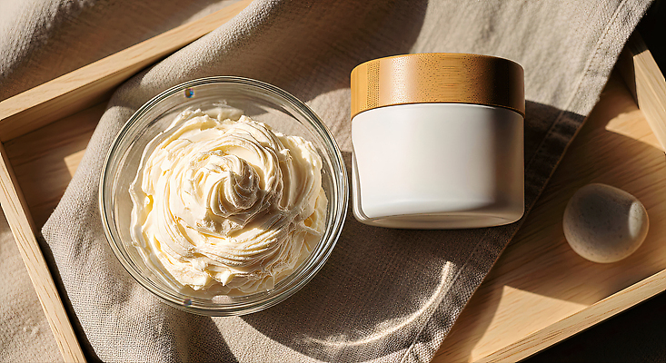 주간 그릇 가구 컨셉 유리 표정 뷰티 CG 파일형식 크림 스킨케어 화장품 유리그릇 고급 배열 디자인 미소 화장대 보습 아침 편집이미지 편집실사 JPG 피부관리