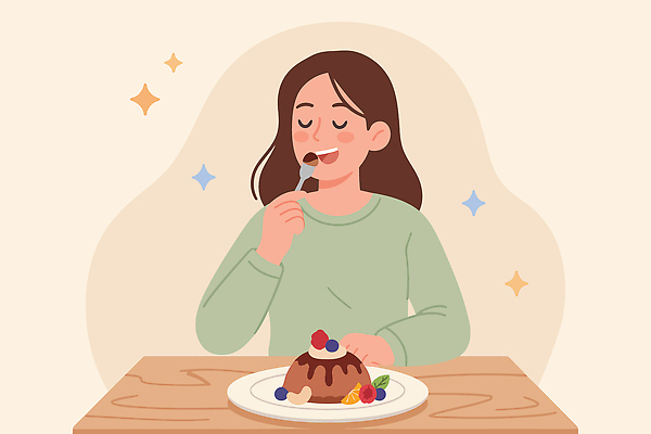 여자 감정 어린이 음식 가구 과일 디저트 제과제빵 케이크 맛 채식주의자 파일형식 벡터 소녀 초코케이크 블루베리 딸기 식사 즐거움 탁자 행복 달콤 주방 요리 제빵 초콜릿 일러스트 국내일러스트 AI파일 채식 비건