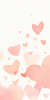 모양 감정 컬러 컨셉 감각 파일형식 하트 수채화 디자인 사랑 백그라운드 분홍색 부드러움 예술 표현 뷰티풀 장식 기쁨 프로포즈 이벤트 축하 매력적 일러스트 국내일러스트 JPG