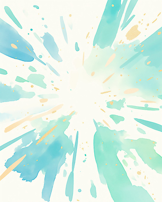 컬러 날씨 미술 미술도구 파일형식 효과 물감 폭발 그림 맑음 파란색 노란색 에너지 창의성 디자인 백그라운드 예술 점 작품 표현 조화 일러스트 국내일러스트 JPG 번짐 수채화