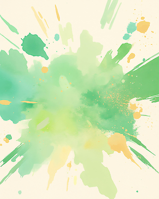 컬러 감각 생태계 파일형식 효과 수채화 예술 백그라운드 자연 혼합 조화 부드러움 스플래쉬 초록색 터치 표현 디자인 작업 스타일 일러스트 국내일러스트 JPG 폭발 번짐
