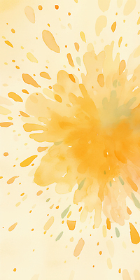 식물 직업 감정 컬러 컨셉 무늬 미술도구 감각 생태계 파일형식 효과 수채화 노란색 꽃 물감 예술 화가 디자인 그림 창작 패턴 즐거움 뷰티풀 시원함 부드러움 자연 화사함 일러스트 국내일러스트 JPG 폭발 번짐