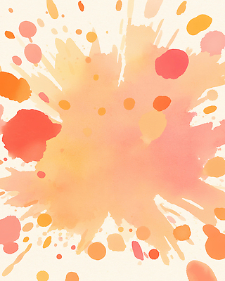 음식 컨셉 무늬 미술도구 파일형식 효과 물감 색채 따뜻함 모던 화사함 추상 그림 페인팅 창의성 예술 디자인 백그라운드 컬러 튀김 조화 분위기 모델 일러스트 국내일러스트 JPG 폭발 번짐 수채화