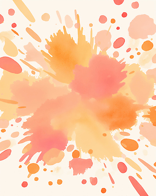 계절 컬러 무늬 미술도구 파일형식 효과 물감 얼룩 여름 분홍색 예술 디자인 창의력 백그라운드 색채 추상 화합 밝음 표현 감정 일러스트 국내일러스트 JPG 폭발 번짐 수채화