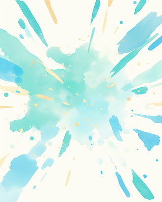 컬러 컨셉 미술도구 생태계 파일형식 효과 물감 청록색 예술 백그라운드 화려 페인팅 디자인 창의성 자연 수채화 스타일 감각 일러스트 국내일러스트 JPG 폭발 번짐