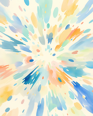 감정 무늬 말하기 파일형식 효과 추상 컬러 예술 백그라운드 회화 디자인 혼합 선 모양 여유 색채 패턴 밝음 점 대칭 일러스트 국내일러스트 JPG 폭발 번짐 수채화