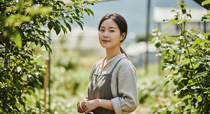 JPG 식물 편집이미지 여자 행복 농업 자연 풍경 일상 초록색 농장 환경 정원 농사 농촌 작업 농부 뷰티풀 의료성형뷰티 편집실사 직업 감정 산업 컬러 사람 라이프 시골 CG 생태계 파일형식