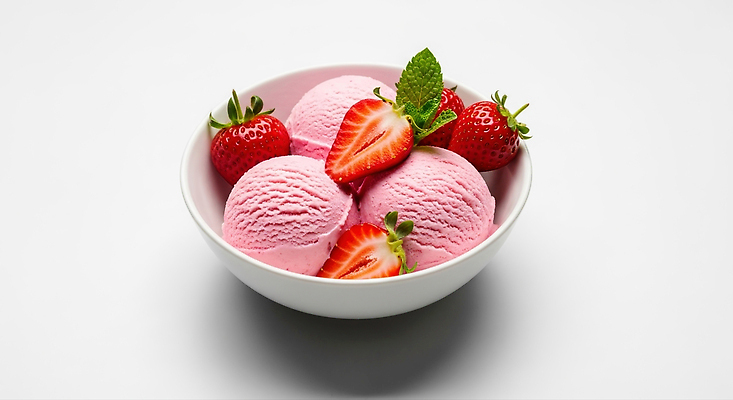 식기 계절 감정 음식 과일 디저트 감각 맛 CG 파일형식 아이스크림 딸기 여름 부드러움 시원함 맛있는 식사 그릇 조화 달콤 즐거움 여유 편집이미지 편집실사 JPG