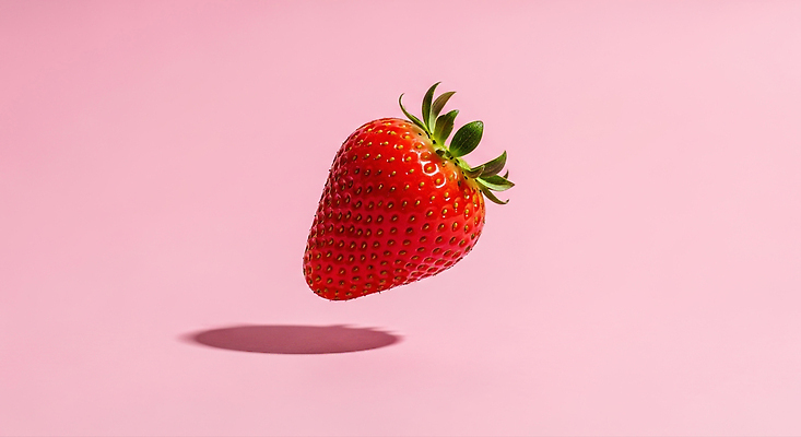 음식 컬러 과일 맛 CG 생태계 파일형식 딸기 신선 공중 분홍색 백그라운드 자연 달콤 건강 디저트 뷰티풀 편집이미지 편집실사 JPG