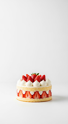 음식 과일 디저트 이벤트 감각 크림 CG 제빵 파일형식 케이크 딸기 생크림 장식 부드러움 홈베이킹 파티 편집이미지 편집실사 JPG