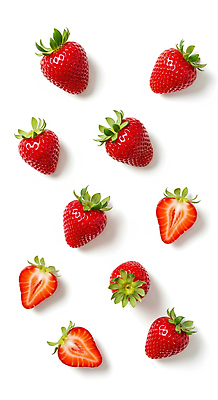 계절 음식 백그라운드 농업 과일 흰색 CG 생태계 영양소 파일형식 딸기 신선 흰배경 건강식 디저트 자연 요리 컬러 비타민 여름 농장 편집이미지 편집실사 JPG