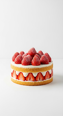 음식 컨셉 과일 디저트 이벤트 제과제빵 케이크 맛 크림 CG 파일형식 생크림 딸기 스펀지케이크 달콤 제빵 파티 축하 요리 제과 편집이미지 편집실사 JPG