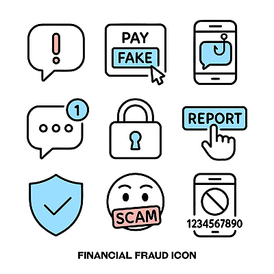 아이콘 경고 안전 금융 기계 메시지 보호 보고 인증 차단 2D아이콘 AI파일 컨셉 경제 발표 파일형식 벡터