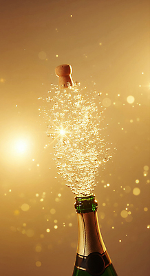 편집이미지 식기 감정 컨셉 주류 이벤트 파일형식 샴페인 거품 폭발 축하 순간 조명 잔 파티 음료 고급 즐거움 분위기 JPG 이미지편집