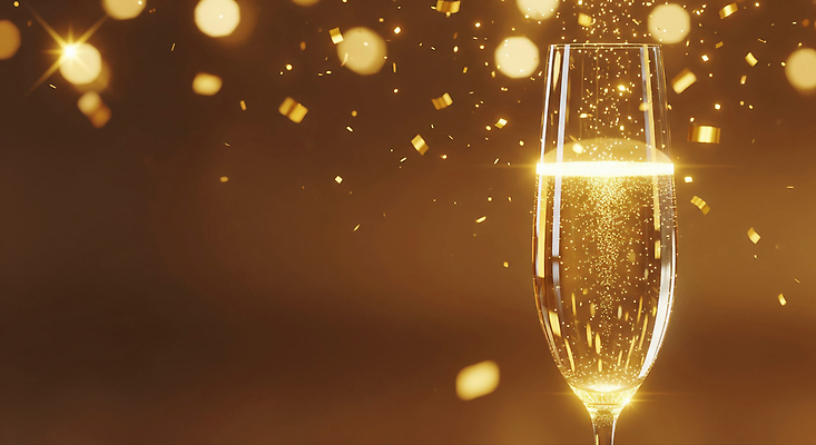 편집이미지 식기 컬러 컨셉 모션 주류 이벤트 파일형식 샴페인 잔 반짝임 축하 기념일 금색 백그라운드 축제 음료 파티 거품 감정 연말 JPG 이미지편집