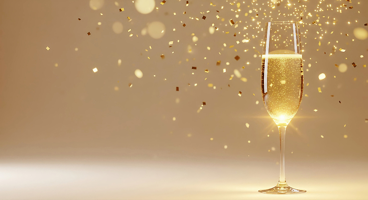 편집이미지 식기 감정 컬러 컨셉 모션 주류 이벤트 파일형식 샴페인 잔 축하 반짝임 축제 금색 조명 기념일 기쁨 음료 폭발 파티 분위기 특별함 JPG 이미지편집