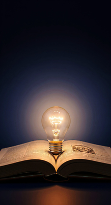 편집이미지 교육 컨셉 파일형식 전구 책 아이디어 창의성 빛 학습 독서 교양 조명 서재 명상 영감 생각 실험 JPG 이미지편집