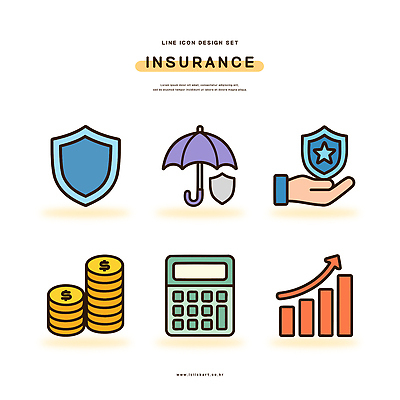 아이콘 손 디자인 상징 우산 통계 안전 동전 계산기 성장 보호 서비스 보험 서류판 재정 2D아이콘 AI파일 컨셉 돈 문구용품 신체부위 사무용품 장비 파일형식 벡터