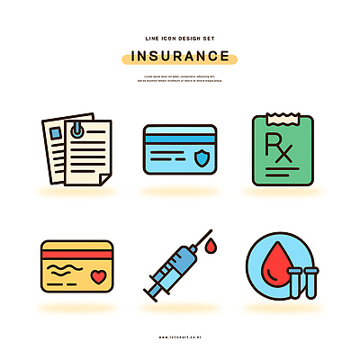 아이콘 디자인 의학 주사기 안전 고객 서비스 문서 보험 의무 재정 증명서 처방전 2D아이콘 AI파일 의료기기 파일형식 벡터