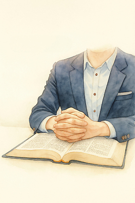 옷 감정 컨셉 생각 종교용품 사람 신체부위 파일형식 성경 남자 기도 정장 손 독서 평화 순간 조용 마음 믿음 명상 사색 준비 집중 JPG 일러스트 국내일러스트