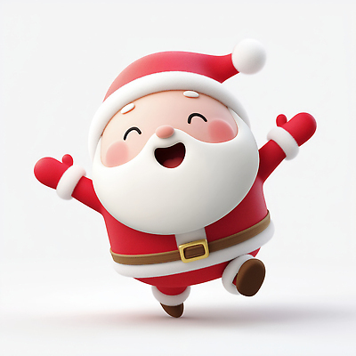 기념일 감정 컨셉 크리스마스 문화예술 이벤트 3D 파일형식 산타클로스 행복 춤 캐릭터 축제 귀여움 축하 즐거움 소원 분위기 파티 편집이미지 편집3D JPG