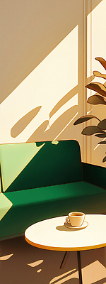 나무 디자인 음료 컬러 가구 컨셉 의자 라이프 태양 상점 감각 파일형식 소파 커피 햇빛 대나무 탁자 초록색 인테리어 일상 휴식 식물 그림자 평화 카페 거실 편안함 일러스트 국내일러스트 JPG