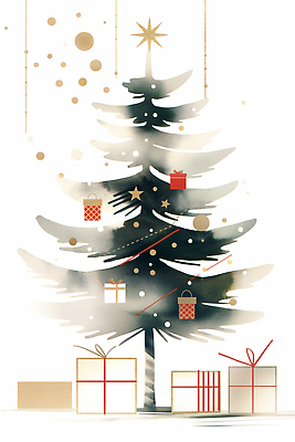 계절 기념일 감정 컬러 크리스마스 관계 이벤트 파일형식 크리스마스트리 선물 장식 겨울 풍경 금색 행복 축제 기쁨 친구 소원 즐거움 장난감 꾸미기 연말 일러스트 국내일러스트 JPG