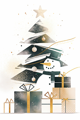 계절 기념일 감정 음악 컨셉 크리스마스 이벤트 공휴일 감각 파일형식 크리스마스트리 선물 겨울 눈사람 장식 편안함 그림 축제 컬러 행복 연휴 따뜻함 분위기 파티 노래 일러스트 국내일러스트 JPG