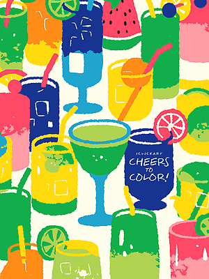 음료 컬러 백그라운드 패턴 과일 일러스트 풍경 여름 파티 주스 칵테일 시원함 레몬 즐거움 그림 라임 상큼 국내일러스트 AI파일 계절 감정 무늬 주류 이벤트 파일형식 벡터