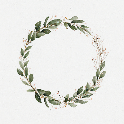 식물 꽃 컬러 이벤트 생태계 파일형식 화환 초록색 잎 디자인 장식 백그라운드 자연 그림 수채화 상징 결혼 기념일 스튜디오 핸드메이드 일러스트 국내일러스트 JPG