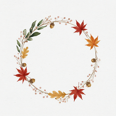 도형 식물 계절 기념일 잎 농업 생태계 파일형식 단풍 나뭇잎 원형 장식 자연 컬러 조화 뷰티풀 여름 가을 수확 예술 디자인 크리스마스 수채화 일러스트 국내일러스트 JPG