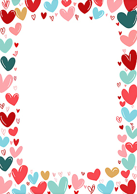 모양 감정 컨셉 이벤트 파일형식 하트 프레임 장식 사랑 컬러 디자인 창의성 백그라운드 그림 귀여움 벽지 파티 기념일 꾸미기 일러스트 국내일러스트 JPG
