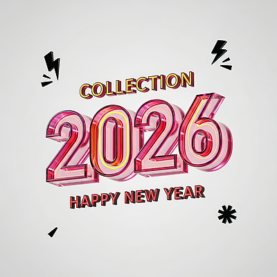 편집이미지 감정 컨셉 연도 파일형식 2026년 새해 디자인 축하 그래픽 컬러 유행 연말 이벤트 기념 행복 표현 JPG 병오년 이미지편집