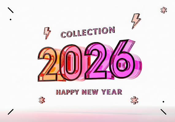 편집이미지 컨셉 이벤트 연도 파일형식 2026년 새해 축하 디자인 장식 밝음 화려 분위기 기념일 축제 스타일 그래픽 그림 JPG 병오년 이미지편집