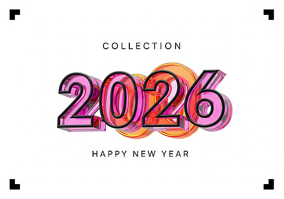 편집이미지 문자 전통 기념일 감정 컨셉 연도 파일형식 2026년 새해 축하 컬러 디자인 숫자 기쁨 희망 연말 명절 축제 장식 JPG 병오년 이미지편집