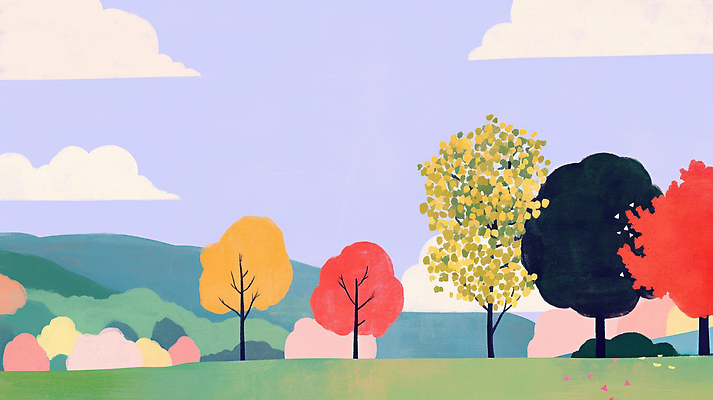 식물 계절 공공시설 감정 컨셉 잎 휴식 라이프 태양 그림 생태계 파일형식 공원 나무 컬러 풍경 평화 하늘 언덕 자연 일상 여유 뷰티풀 풍경화 색감 나뭇잎 햇빛 산책 여름 일러스트 국내일러스트 JPG