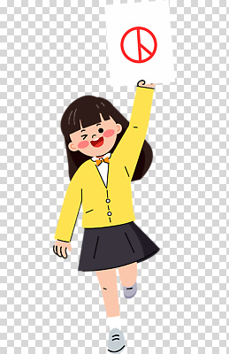 편집이미지 손 교육 행복 종이 상징 학교 모션 웃음 소녀 노란색 평화 재킷 표현 메시지 즐거움 PNG 여자 감정 어린이 컬러 컨셉 표정 신체부위 외투 파일형식