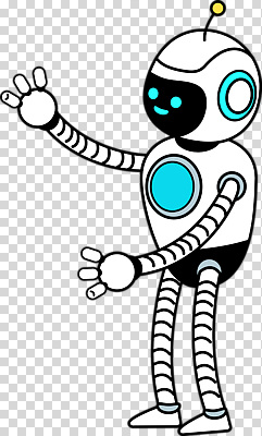 편집이미지 캐릭터 손 디자인 모션 미래 기술 귀여움 기계 인사 로봇 PNG 컨셉 신체부위 예절 파일형식