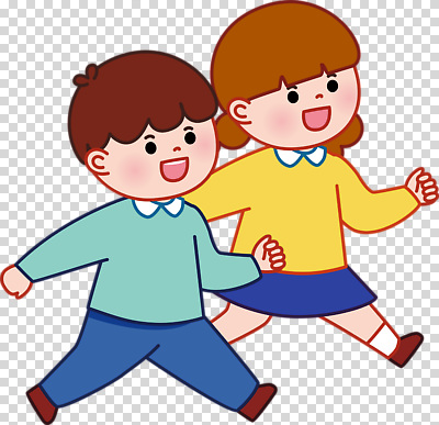 편집이미지 공원 행복 어린이 모션 놀이 웃음 일상 파란색 친구 노란색 걷기 손잡기 즐거움 외출 PNG 공공시설 감정 컬러 관계 표정 사람 라이프 파일형식 생활 시설