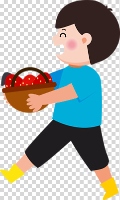 편집이미지 어린이 과일 모션 자연 하늘 딸기 웃음 빨간색 여름 농장 바구니 걷기 기쁨 수확 즐거움 PNG 계절 감정 컬러 농업 표정 사람 생태계 파일형식 산업