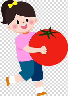 편집이미지 어린이 농업 토마토 채소 모션 자연 웃음 여름 달리기 농장 수확 즐거움 PNG 동심 계절 감정 산업 표정 사람 생태계 파일형식