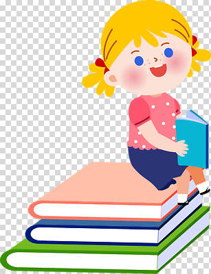 편집이미지 교육 어린이 놀이 웃음 소녀 책 학습 독서 귀여움 즐거움 호기심 포니테일 PNG 책더미 헤어스타일 여자 감정 컨셉 표정 사람 무더기 파일형식