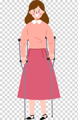 편집이미지 여자 컬러 이동 사람 일상 걷기 도움 상처 장애물 PNG 존재 스타일 컨셉 모션 라이프 파일형식