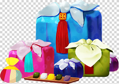 전통 기념일 감정 아시아 디저트 파일형식 선물 포장 한국 명절 과자 컬러 장식 문화 음식 행복 축제 디자인 편집이미지 PNG