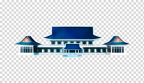 건축물 아시아 비즈니스 풍경 파일형식 탑뷰 청와대 건물 한국 관저 대통령 이벤트 회의 공간 전경 전통 디자인 뷰티풀 정부 편집이미지 PNG