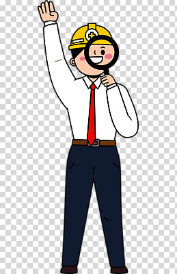 잡화 옷 컨셉 상의 사람 신체부위 예절 보호장비 파일형식 건축 헬멧 남자 인사 손 셔츠 넥타이 활발 긍정 캐릭터 작업복 포즈 작업 생활 편집이미지 PNG