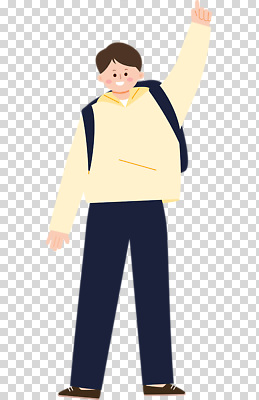편집이미지 학생 손 가방 바지 학교 모션 소년 일상 캐주얼 청춘 인사 스웨터 PNG 긍정적 잡화 옷 교육 남자 감정 어린이 컨셉 상의 하의 라이프 신체부위 예절 파일형식