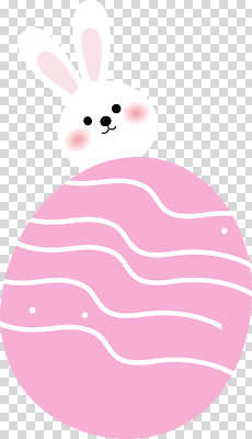 동물 편집이미지 캐릭터 디자인 행복 분홍색 백그라운드 표정 귀여움 계란 토끼 그림 PNG 생동감 감정 컬러 컨셉 포유류 반려동물 알 파일형식